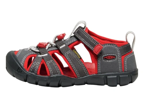 Keen Seacamp sandal rød/grå til børn